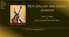 Desktop Screenshot of erlundjohnsonstudios.com